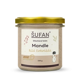 Mandle s bielou čokoládou 330 g