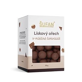 Lieskový orech v mliečnej čokoláde 170 g