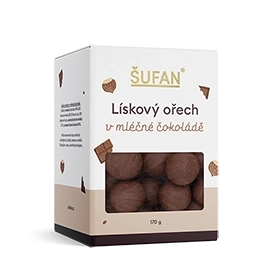 Lieskový orech v mliečnej čokoláde 170 g