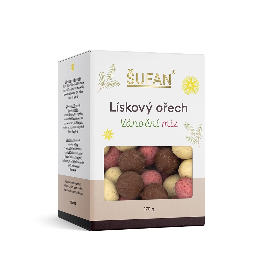 Lieskový orech vianočný mix