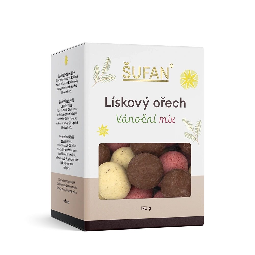 Lieskový orech vianočný mix