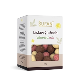 Lieskový orech vianočný mix 170 g